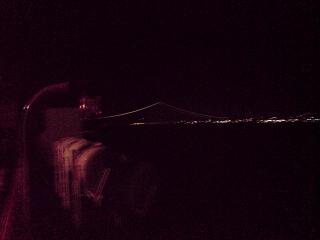 明石海峡大橋の眺め