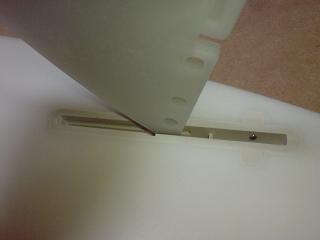 フィンを入れ込む