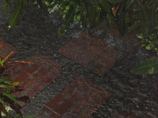 排水が間に合いません