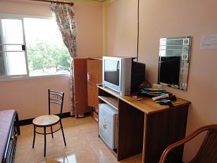 冷蔵庫があると何かと重宝します、フルーツやビール