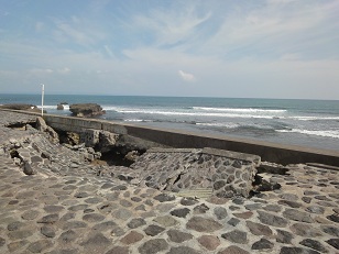 チャングーエコービーチ前