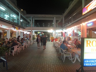 ブレイクポイント前の道