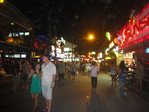 プーケット「パトン」のバングラロード