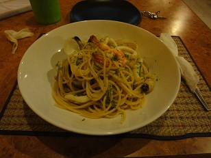 シーフードスパゲティ