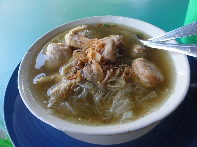 バクソ、bakso。バリ島のローカルフード。