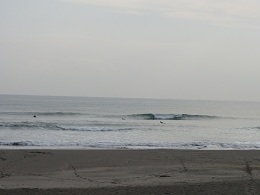 いい感じのセットが入る木崎浜