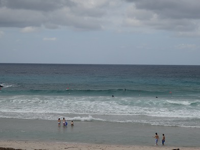 山口県の角島サーフィンポイントの写真です