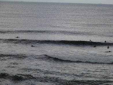 仙台新港の綺麗なブレイク