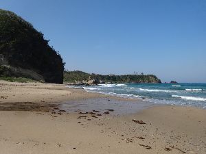 石川のとあるサーフィンポイントその２