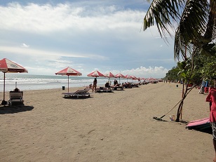 バリ島で最も有名なサーフィンポイントです