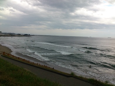 まとまった波が入ってきてる仙台新港