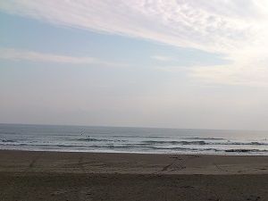 加江田サーフィンポイントのもひとつ