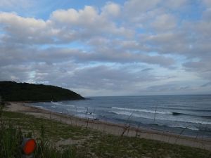 青谷サーフィンポイントの左